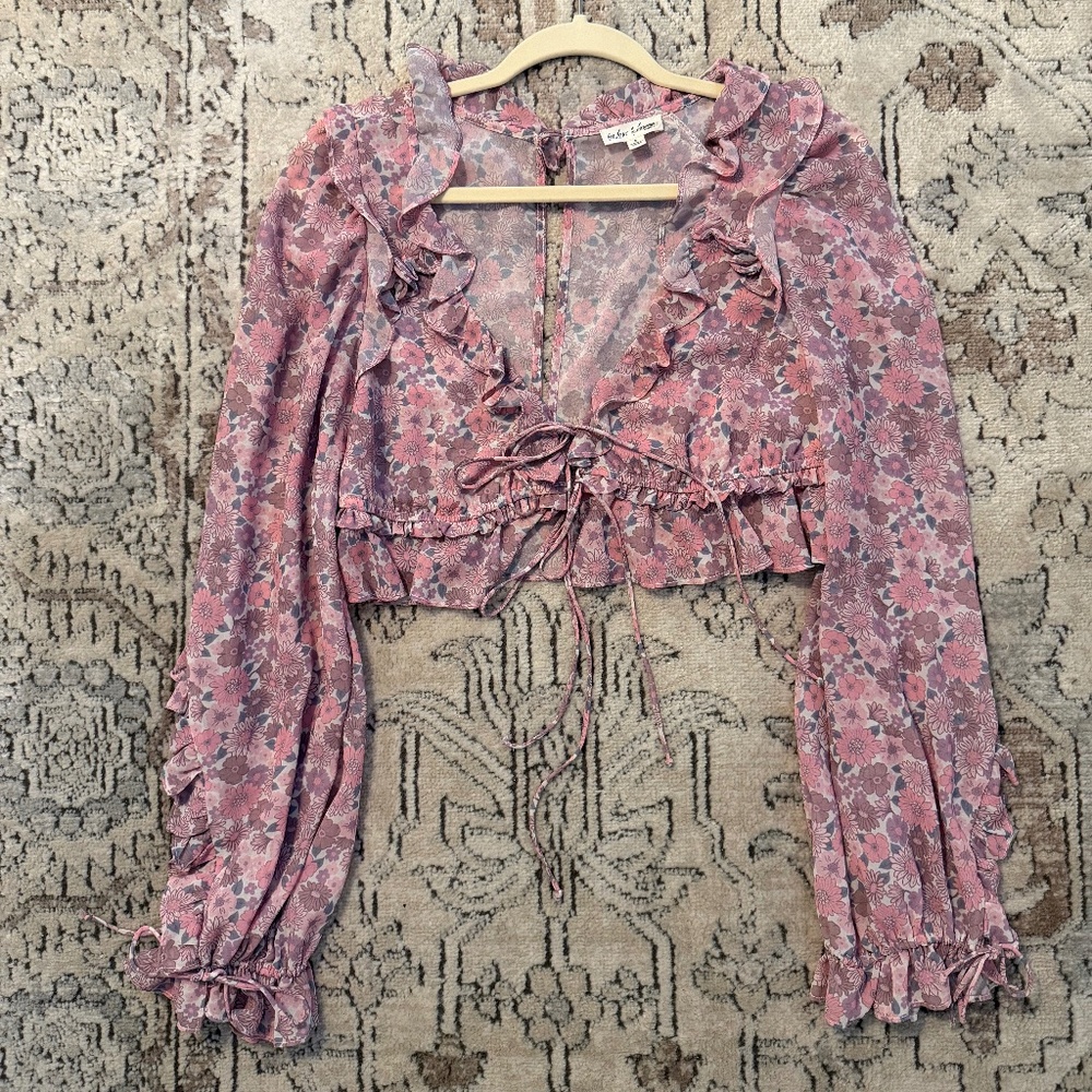 For Love and Lemons Simona Top